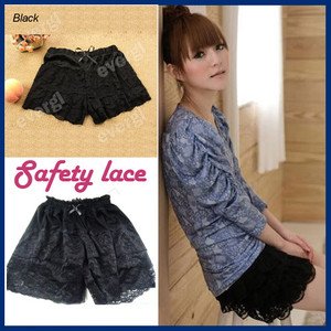 Women Safety Lace Shorts Trousers Leggings Pants Shorts hot