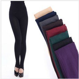 Women Sexy Opaque Stirrup Stretch Velvet Legging Thin Tights Pants Stockings New 10PCS/LOTS  Free shipping