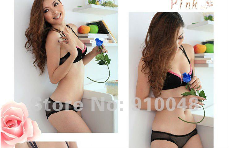 women sexy & push up brassiere and briefs  set #TZ412 / wholesale & retail /  free shipping