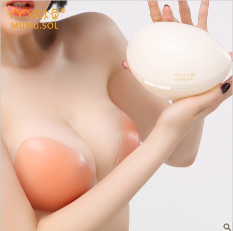 Women Silicone Invisible Breast Thicker Bra Insert Breast Push up Pad Form Padded,free shipping