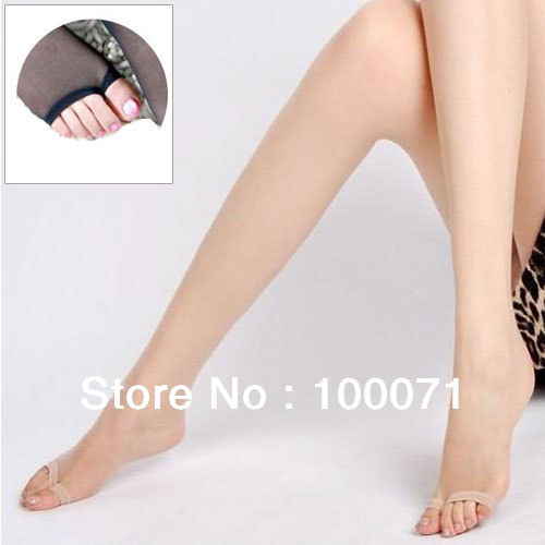 Women Stylish Open Toe Socks Ultra-thin Add Crotch Pantyhose Thigh Highs   [20514|99|01]