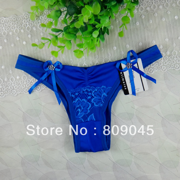 women temperament  sexy satin underwear/ladies panties/lingerie/bikini underwear lingerie pants/thong intimatewear women 86510-2