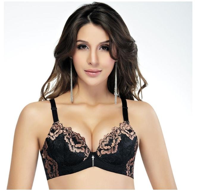 Women water bag push up bra women rose embroidery bra women sexy intimate 8226 100% quality assurance