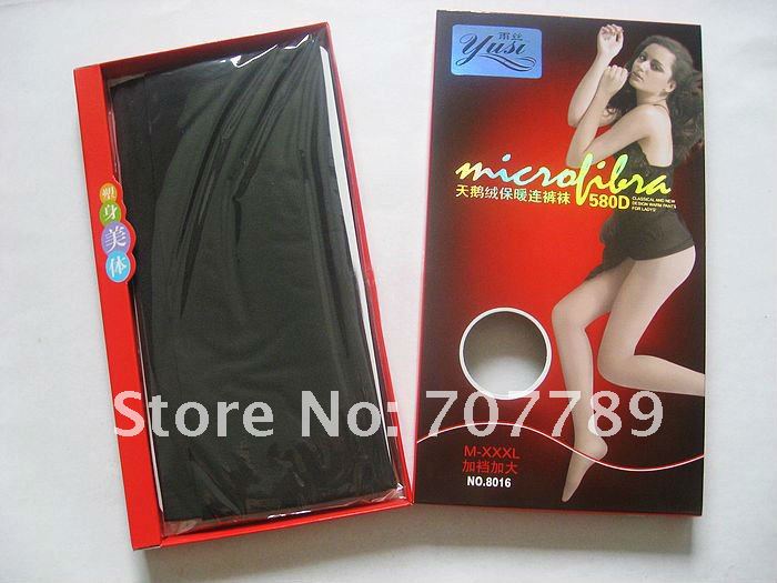 women winter 580D black/Flesh/dark grey pantyhose leggings free shipping