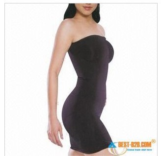 Womens Lady Body Shaper Dress Skirt Bum Slimming Tummy Control Underwear Tube