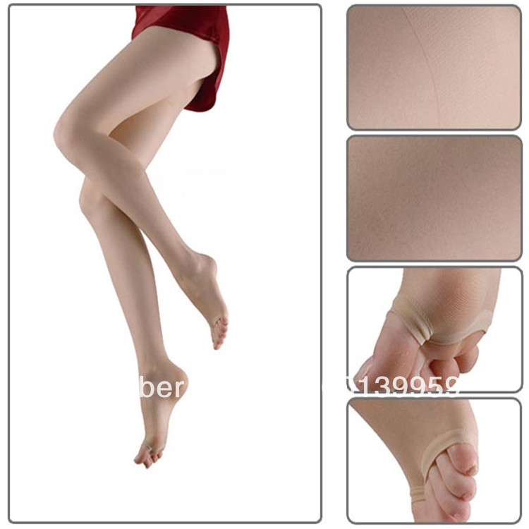 Womens Silk Stocking Sexy Tights pantyhose Lady dew toe tights Socks With Toes For Open Toe Shoes 12D Free Shipping