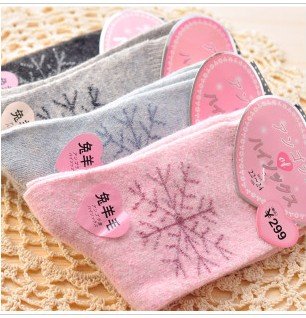 Wool socks rabbit wool socks socks/female cotton socks