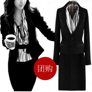 Work wear 2013 hot-selling ol occupational set women's ol professional set work uniforms piece set