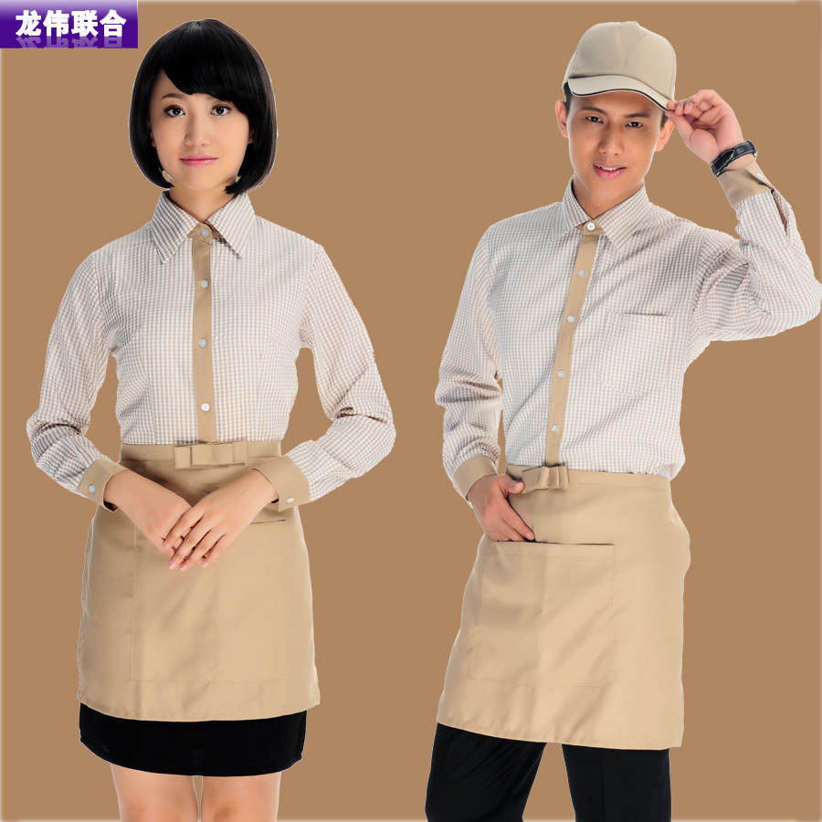 Work wear autumn and winter work wear autumn restaurant uniforms c637