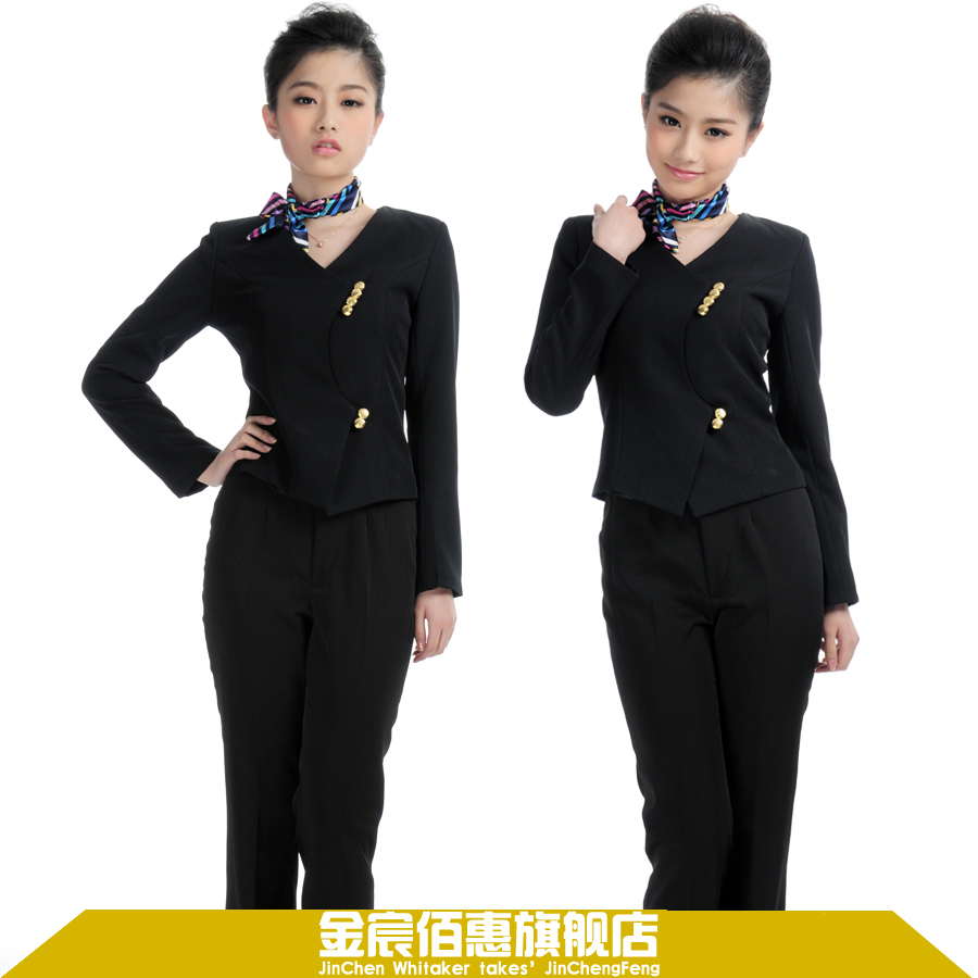 Work wear front desk uniform ol work wear set