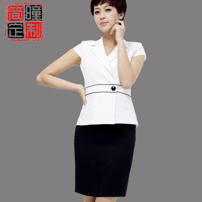 Work wear original design women skirt summer elegant female hq120