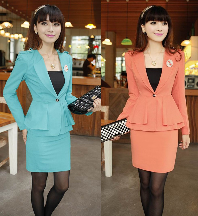 Work wear professional women's formal fashion professional set gentlewomen skirt 2012 work wear autumn