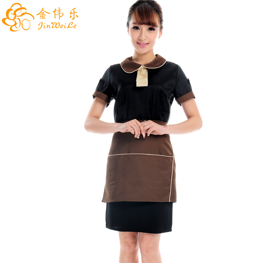 Work wear summer female short-sleeve work wear summer uniform ct135