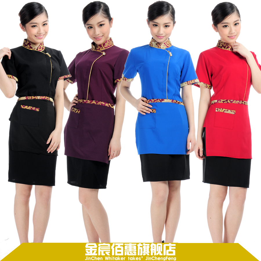 Work wear summer female short-sleeve work wear uniform short-sleeve