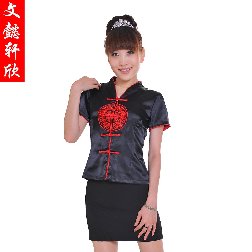 Work wear summer female waiter uniform wy100