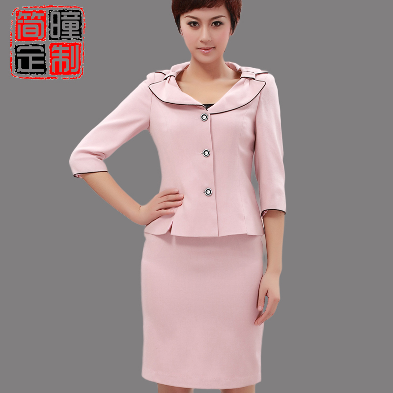 Work wear women's skirt gentlewomen elegant ol fashion set twinset work wear a070