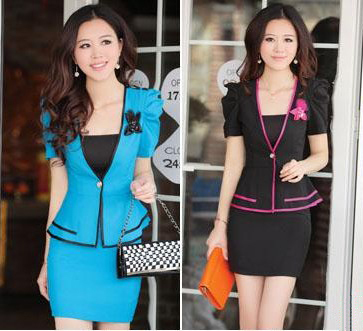 Work wear work wear women's set ol professional set women's fashion summer skirt 2012