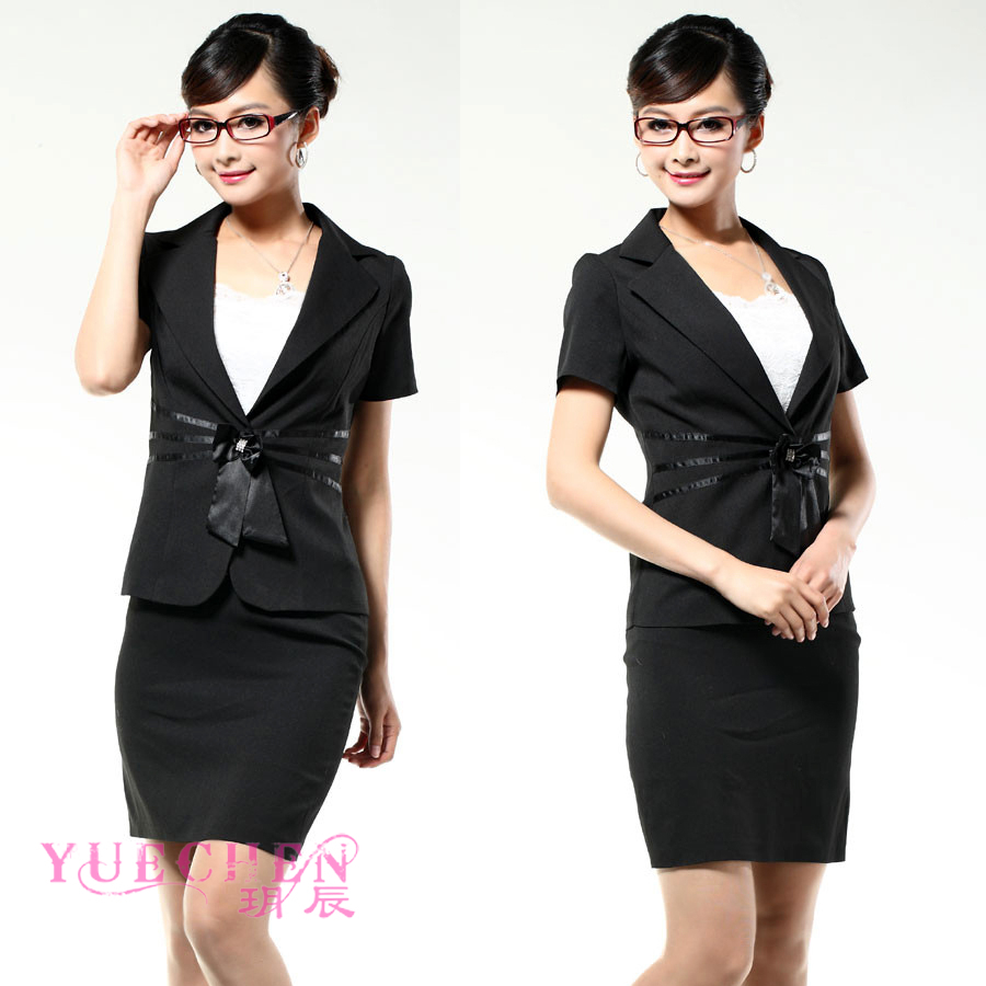 Xf13 work wear women's quality professional set slim skirt spring and summer formal