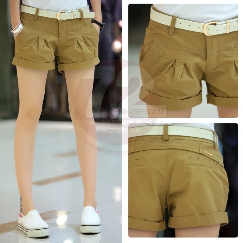 Xx812 women's 2012 summer belt bloomers casual shorts