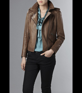 Yd613 classic leather clothing jacket v-50 , g-20