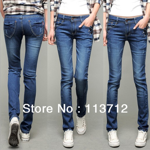 yiyi-H22033 free shipping 2013 new arrival fashionable  jeans