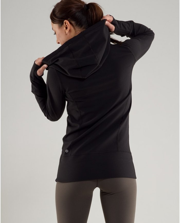 yoga lululemon stride jacket black size:2,4