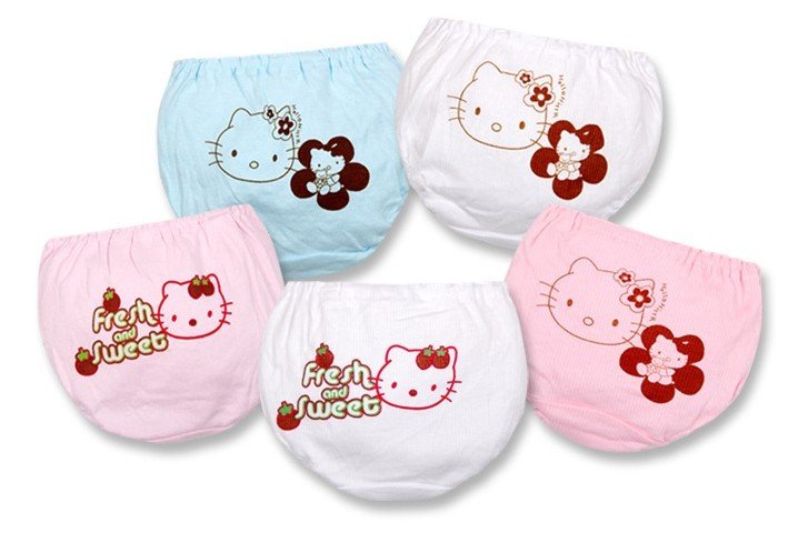 Z0104 Girls underwear  new style alo design childrens underwear fit 2-8yrs baby  free shipping