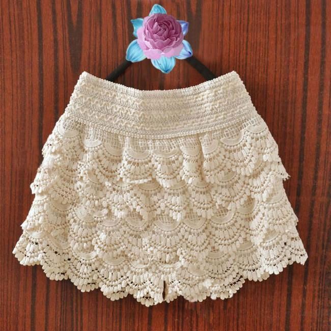 ZDM   ladies lace short pants