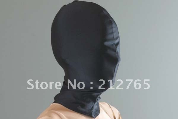 Zentai Black Full Mask H004