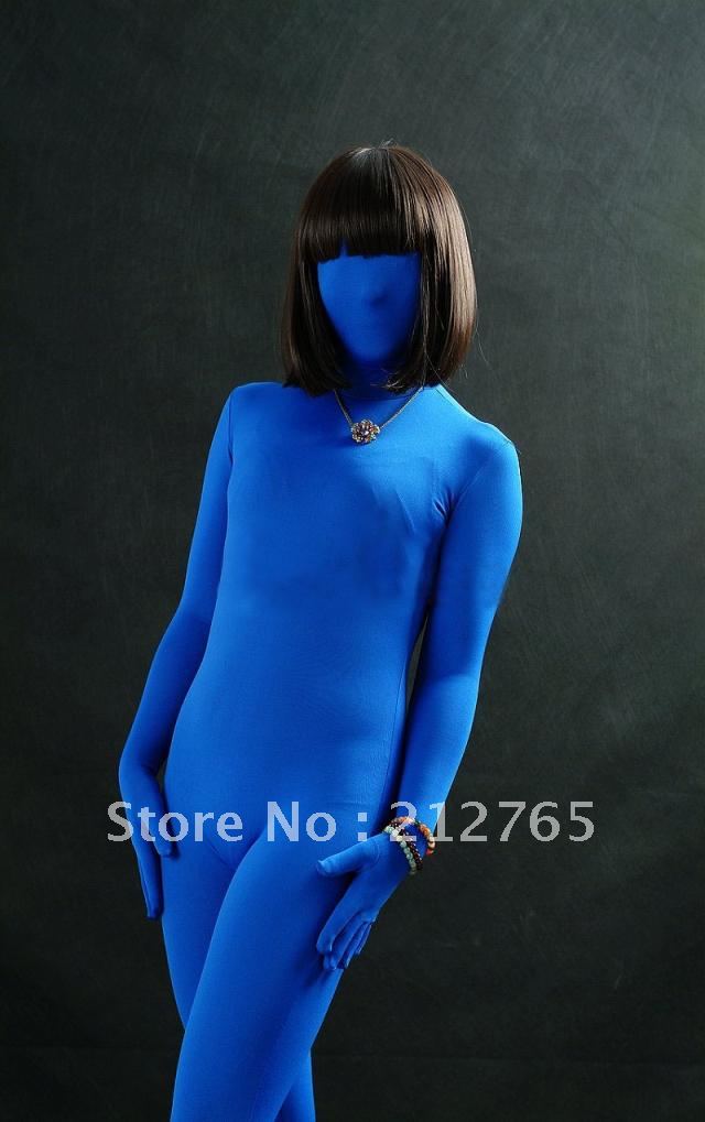 Zentai Blue Modal All-inclusive Tights MD09