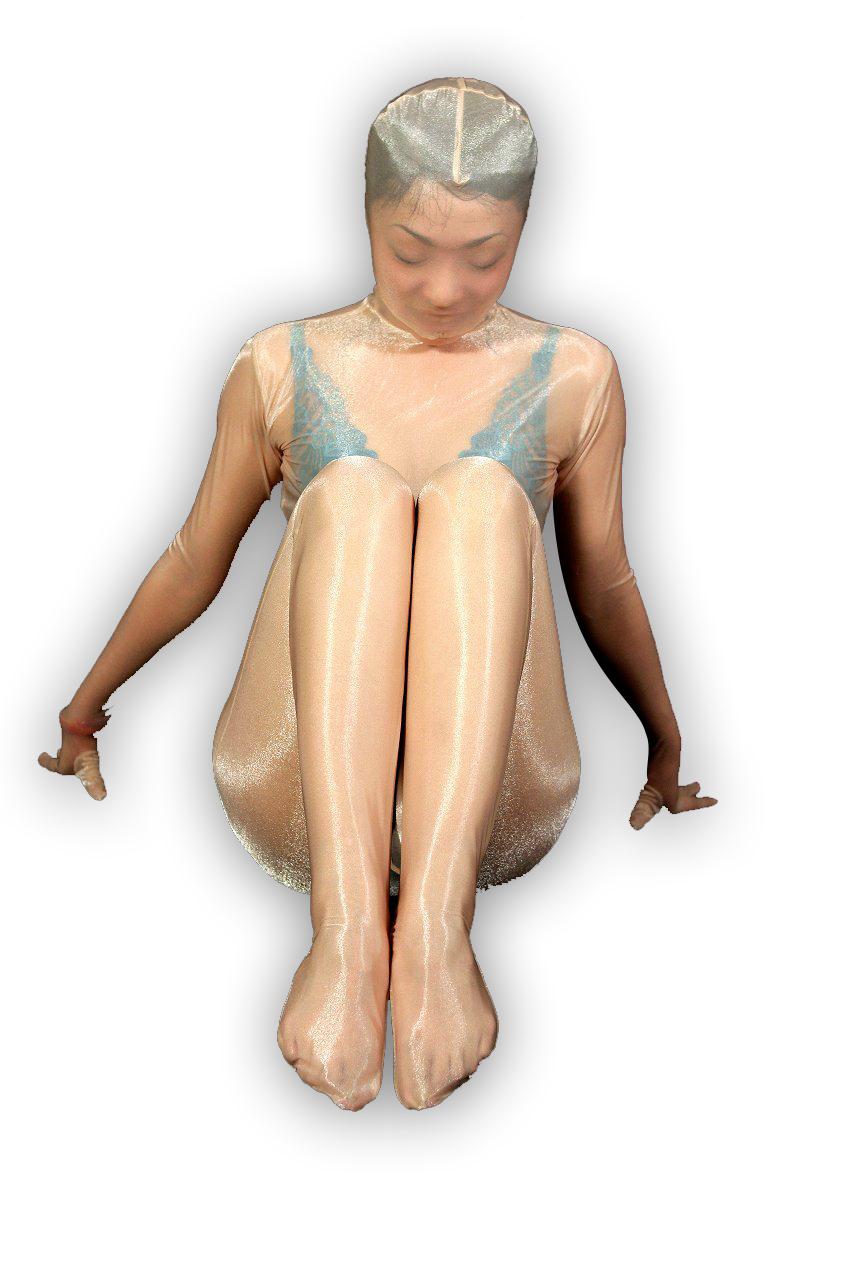 Zentai incarcerators wire all-inclusive tights a075