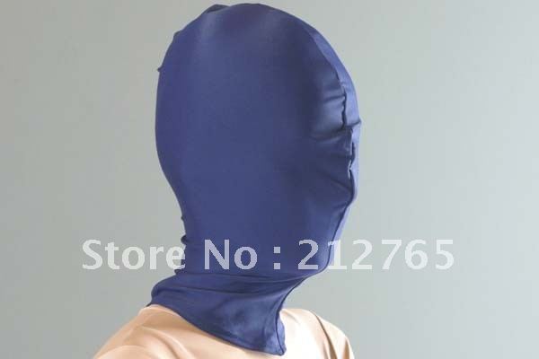 Zentai Navy Blue Full Mask H003