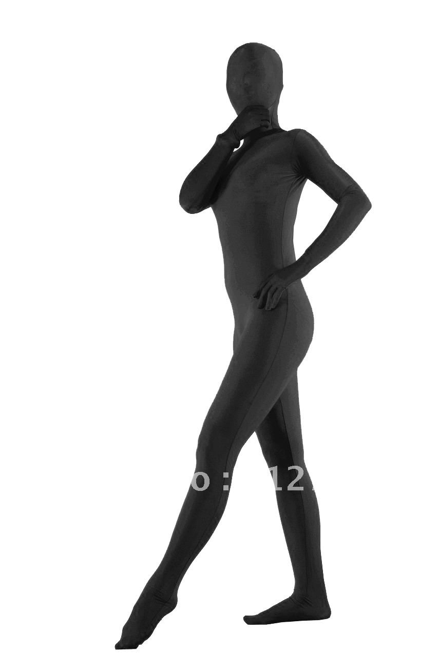 Zentai One Piece Shaper Black All-inclusive Tights A003