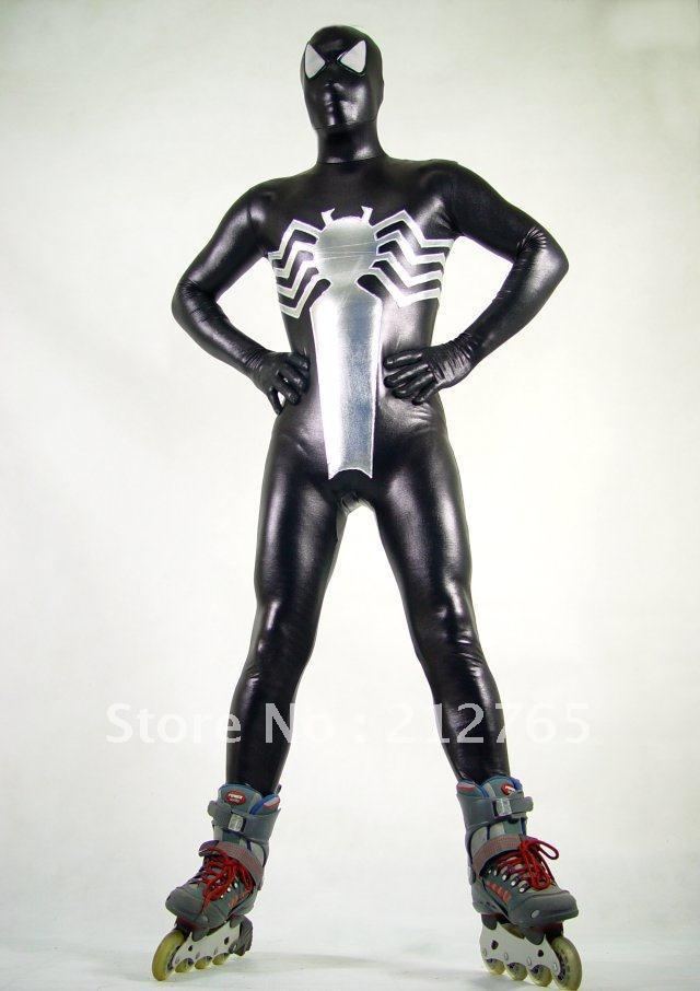 Zentai Suits Block Decoration Glue All-inclusive Spiderman Tights PS030