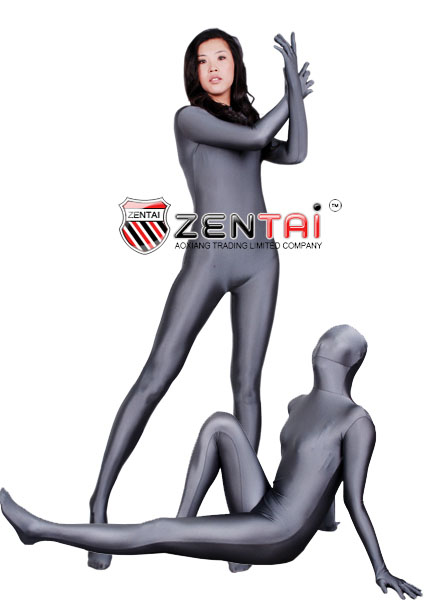 Zentai Suits Dark Gray All-inclusive Tights A060