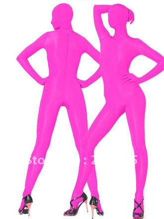 Zentai Suits One Piece Shaper Rose All-inclusive Tights A006