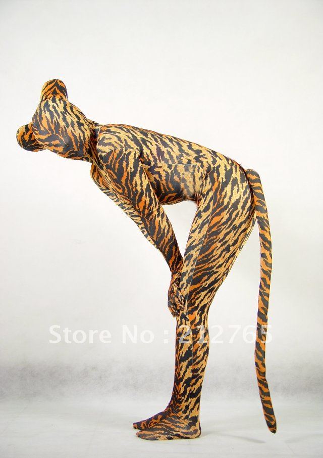 Zentai Suits Tiger Lady All-inclusive Tights B04