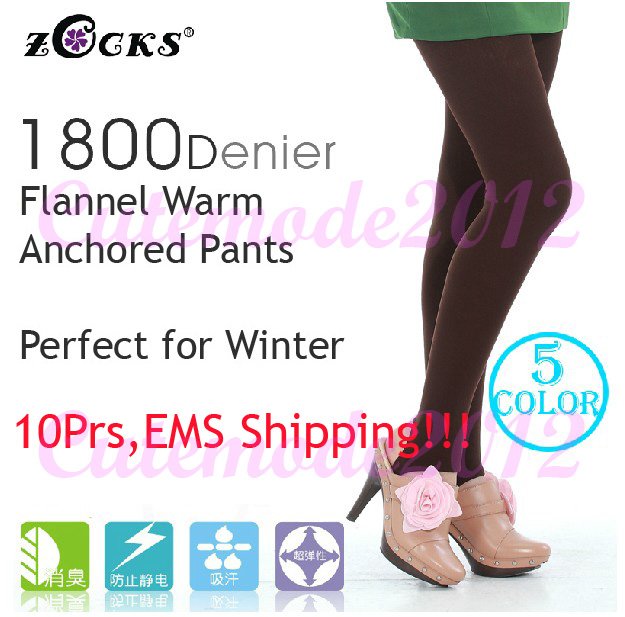 Zocks Womens 1800D Thicken Flannel velvet Stockings Winter Thicken Warm Socks Anchored Pants Leggings ZK9002