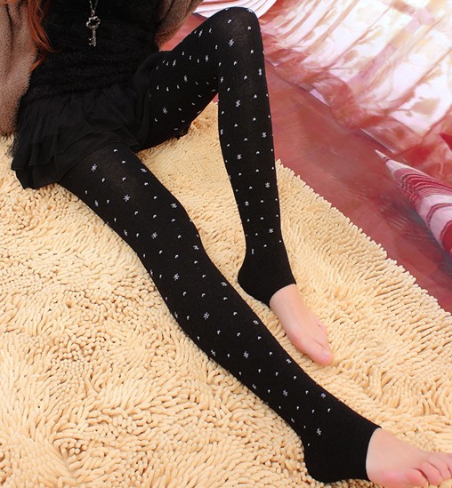 ZZ2253 Free Shipping Thin foot trousers stockings